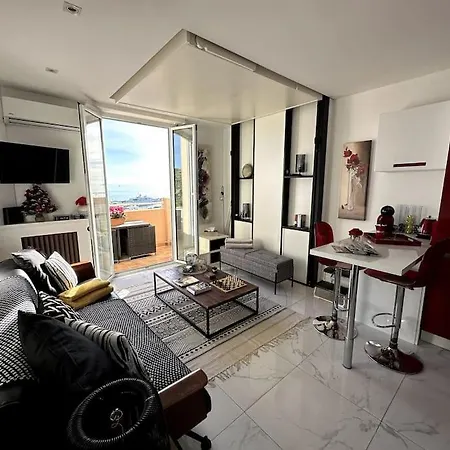 Vue Imprenable Plein Sud A Golfe Juan *